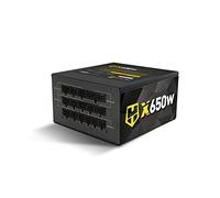 NOX XTREME PRODUCTS Alimentatore GD650 80plus GOLD -NX 650GD- Alimentatore 650W, certificato 80 PLUS Gold, ventola ultra silenziosa da 120 mm, compatibile ATX12V, ingresso 230W, colore nero