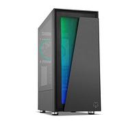 Nox Hummer Blaster Box SEITORRE ATX, Micro ATX e ITX - Templado Crystal - Lighting Argb - 3x SSD 2.5 - 3x HDD 3.5 - USB 3.0, US