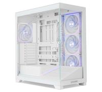 NOX XTREME PRODUCTS HUMMER Blade - Case PC Tower ATX/M-ATX/ITX, Vetro Temprato, 5 Ventole ARGB 140mm Preinstallate, Spazio per 8, Controller ARGB, USB 3.0 e USB-C, Bianco