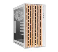 NOX XTREME PRODUCTS HUMMER ELEMENT - Semitower ATX | M-ATX | ITX, pannello frontale e griglia superiore, vetro temperato laterale, 3x ventole da 140 mm, spazio per 10 ventole, USB-C e 3.0, Bianco