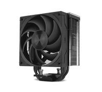 NOX XTREME PRODUCTS HUMMER H-400 Dissipatore di calore per CPU FBD, compatibile con Intel e AMD, ventola PWM da 120 mm, 4 heatpipes in rame, dissipatore in alluminio, colore nero