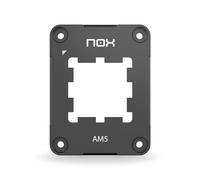 NOX XTREME PRODUCTS HUMMER SHIELD Supporto per dissipatore CPU AMD, compatibile con AMD AM5, lega di acciaio, colore nero