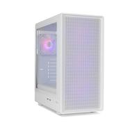 NOX Xtreme Products Hummer IOTA - Semitower ATX | M-ATX | ITX Include 4 ventole ARGB da 120 mm, Frontale Mesh, Laterale Vetro Temperato, USB 3.0, Supporto GPU da 330 mm, Filtro Magnetico