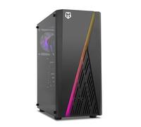 NOX HUMMER FROST CAJA Semiterire ATX, Micro ATX - Pannello laterale in vetro temperato - 3x SSD 2.5 - 2x HDD 3.5 - USB 3.0, USB