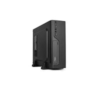 Nox Lite 070 Slim Torre Micro Atx Torre, ITX con fonte di cibo da 500 W - HDD 2.5, 3.5 - USB 3.0 - Black