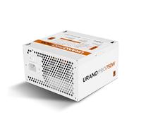 NOX XTREME URANO Pro 750 W White 80 PLUS Bronze - Alimentatore ATX con ventola silenziosa da 120 mm PWM, protezione integrale (OVP, UVP, OPP, SCP, OTP), PFC attivo, cavi piatti extra lunghi
