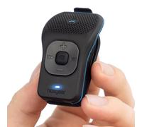 noxgear Altoparlante Bluetooth impermeabile indossabile da 39 g, altoparlanti portatili wireless con clip magnetica, fino a 15 ore di durata della batteria, altoparlante a clip con microfono, pulsanti