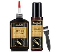 NoxGule Olio per Rasoio Elettrico, Olio per Tagliacapelli, Olio Rasoio Elettrico, Liquido per la Pulizia del Rasoio, Lubrificazione, Prevenzione Della Ruggine, Prolungamento Della Durata Della Lama