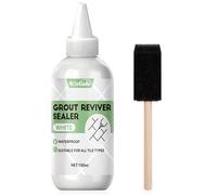 NoxGule Stucco per Piastrelle, Stucco per Fughe Piastrelle, Fughe piastrelle, Impermeabile, Resistente Alle Intemperie e con Buona Adesione, Adatto per Cucine e Bagni,150 ml