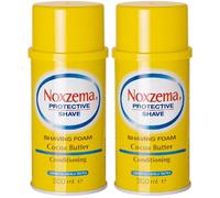 Noxzema Protective Shave Foam Cocoa Butter 2x386 g Schiuma