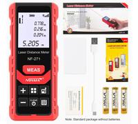 Noyafa NF-271-70M telemetro laser rosso precisione di misurazione 0,002 m costruzione misuratore di distanza laser strumenti di misurazione