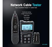 NOYAFA NF-8209 Cable Tracker Lan Display misuratore Tester strumenti di rete Display LCD misura lunghezza Tester Wiremap
