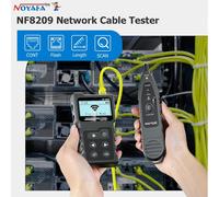 NOYAFA Tester avanzato del cavo di rete con PoE & NCV & lampada per