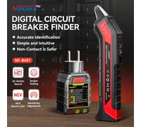 NOYAFA NF-8401 Rilevatore Automatico di Interruttori 220V, Tester per Interruttori e Prese, Strumento Diagnostico per Elettricisti