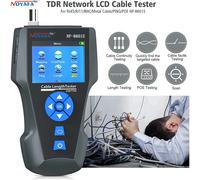 NOYAFA NF-8601S Multifunzionale RJ45 CAT6 Tester per cavi di rete Localizzatore di cavi PoE/PING/Porta Display LCD Misura lunghezza Wiremap