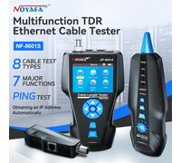 NOYAFA Tester per cavi di rete NF-8601S Localizzatore di cavi Anti-interferenza PING Tester Misura la lunghezza Tester Strumenti di rete