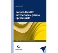 Nozioni di diritto internazionale privato e processuale