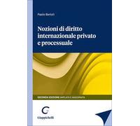 Nozioni di diritto internazionale privato e processuale