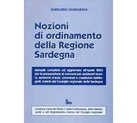 Nozioni di ordinamento della Regione Sardegna