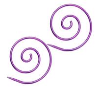 Nozioni per maglieria a - Set di pennarelli per uncinetto a in metallo con struttura liscia ad anello aperto, fermamaglie affidabili per lavori