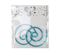 Nozioni per maglieria a - Set di pennarelli per uncinetto a in metallo con struttura liscia ad anello aperto, fermamaglie affidabili per lavori