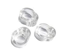 NOZLIHMH Protezione di sicurezza Fermaporta for casa for maniglia in silicone trasparente Hardware for la for prevenzione delle ammaccature(4Pcs-A)