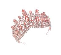 Nozze di strass coreano grande corona di capelli da sposa pezzi da sposa ladiestreacanda per capelli rinestone Accessori per la testa della testa della testa da sposa lucido.