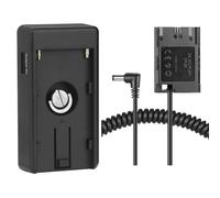 NP-F - Piastra adattatore per batteria DR-E6 LP-E6 LP-E6N per Canon EOS 5D Mark II III 6D 70D 5DSR 7D 60D 70D 80D 6D Mark II