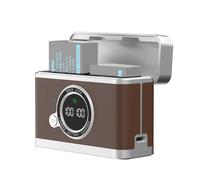 NP-W126S Caricatore USB doppio veloce da 18 W per Fujifilm X100VI,X100V,X-S10,X-T30,X-T30II,X-T3,X-Pro3,X100F,X-E4,X-A7 con display intelligente