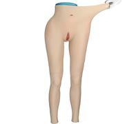 NP YUERUGOU Silicone Vagina Panty Realistico Sezione lunga 100 cm per Trans Donna Transgender Travestito Crossdressing Vagina Realistica (canale vaginale, color2 natural)