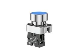 NP2 Flat Button Mushroom Head Button Switch Xb2 Knob Starts Emergency Stop Ba31 Self Reset Self-locking Button With Light CZAOINCU(NP2-BA61)
