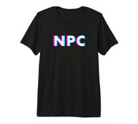 NPC Meme - Non Player Character Maglietta Premium