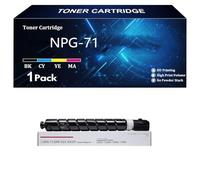 NPG-71 GPR-55 C-EXV51 Cartuccia Toner Compatibile con Inchiostro per Canon iR-ADV DX C5760 DX C5750 DX C5740 DX C5735 C5560 C5550 C5540 C5535 Stampante,M-1 pcs