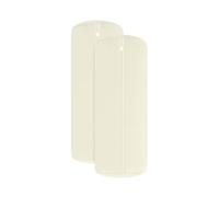 npluseins 1389.1908 - Federa per Cuscino cilindrico, in Jersey, Tinta Unita, Naturale, ca. 40 x 15 cm