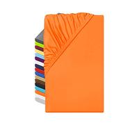 Npluseins 1519.2192 - Lenzuolo con angoli elasticizzati in microfibra, traspirante e anallergico, Microfibra, 100% poliestere., terra, ca. 140-160 x 200 cm