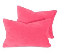 npluseins Confezione da 2 federe per cuscino in pile Coral (2 pezzi) 1257.1667, circa 40 x 60 cm, colore: rosa