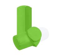 npluseins Custodia monocolore in confezione doppia e design semplice 1154.1498, ca. 40 x 15 cm, mela