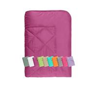 npluseins estivo - Coperta da picnic - leichtbettd angolo - in 2 misure e 7 colori moderni, bacca, ca. 155 x 220 cm