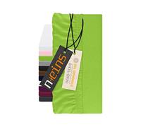 npluseins Lenzuolo con angoli elasticizzati in 100% cotone 1544.2231, ca. 90-100 x 200 cm, mela