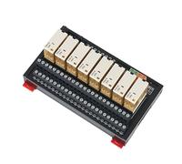 NPN/PNP Modulo Relè Intermedio Universale Modulo di Controllo Modulo Combinato Scheda Amplificatore 1DC24V AC220V 1 Pz(6 channels 1NONC)