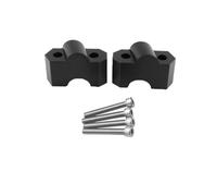NPNGLCKCVF Morsetto di Rialzo per Manubrio di Motocicletta per Kawasaki Z750 2004-2011 Z1000 2007 2008 2009 Z 1000 Riser Manubrio Moto Morsetti Adattatore Riser Altezza Manubrio 30 Mm(Nero)