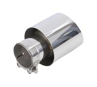 NPNGLCKCVF Tubo Scarico In Acciaio Inossidabile Universale Bevel Edeg Muffler Pipe Cover Ricambio Per Mazda 1 PC(54MM DENTRO 101MM FUORI)