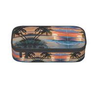 NPOREJKNGF Coconut Beach Sunset amaca astuccio con stampa completa - durevole Oxford panno multiuso custodia per scuola, ufficio e viaggio, Nero , Taglia unica, Organizer per borse