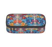 NPOREJKNGF Hello Hawaii - Astuccio multiuso con stampa completa, in tessuto Oxford resistente, per scuola, ufficio e viaggio, Nero , Taglia unica, Organizer per borse