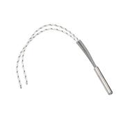 NPQRKJYH 16x80mm /0.63x3.15 "Riscaldatore a cartuccia in acciaio inossidabile 320W/400W/520W Elementi riscaldanti a terminazione singola Accessori di tenuta 10 Pz/lotto(220V-SUS304 16x80mm 400W)