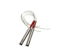 NPQRKJYH 2PCS 10 millimetri 180~300 millimetri 110 V/220 V/380 V Riscaldatori a Cartuccia 600/620/690/800/950 W Tubo Riscaldante Single-End 304SUS Elemento di Resistenza(220V,304SUS 800W 10x250mm)