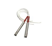 NPQRKJYH 2PCS 12 millimetri 180~300 millimetri Cilindrico Tubo di Riscaldamento Elettrico Riscaldatore Tubolare SUS Single-End Asta 110/220/380V 680/750/820/950/1150W(380V,304SUS 820W 12x220mm)