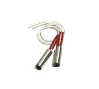 NPQRKJYH 2PCS 12 millimetri 30~70 millimetri AC110V/220V/380V Single-End Tubo di Riscaldamento 110/150/200/220/260W Riscaldatori a Cartuccia 304SUS Elemento di Resistenza(110V,304SUS 200W 12x50mm)