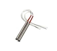 NPQRKJYH 2PCS 8mm 180~300mm Riscaldatori a cartuccia 110/220/380V Stampo elettrico tubolare 450W/500W/550W/630W/750W Elemento di resistenza al riscaldamento(220V,304SUS 630W 8x250mm)