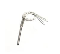 NPQRKJYH 2PCS 8mm 90~130mm Riscaldatore a cartuccia a bassa pressione 100/110/120/135/145W Tubo di riscaldamento single-end Elemento di resistenza 316SUS(24V,316SUS 110W 8x100mm)
